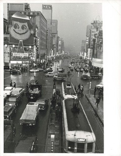 1965 tokyo giappone traffico - tokyo,