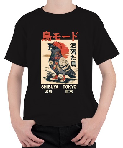 Shirt bird mode shibuya - t-shirt,
